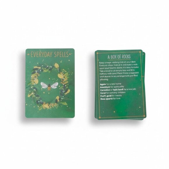 Practical Witch's Spell Deck - 100 Love Happiness Success Spells - New - Picture 5 of 7